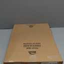 Bemis 1500EC Durable Wood Toilet Seat with Easy Clean Hinges, Made in USA, Elongated, Biscuit