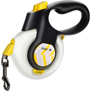 Fida AutoBrake Retractable Dog Leash. Advanced Patented Design for Dog Pulling, 16 ft Heavy Duty No Pull Pet Walking Leash for Extra Large Breeds. Tangle Free, Soft Grip, X-Large Size