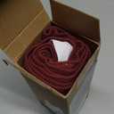 Biscaynebay Wrap Around Bed Skirts with Split Corners for Queen Beds 14" Drop, Burgundy Elastic Dust Ruffles Adjustable Easy Fit Wrinkle & Fade Resistant Silky Luxurious Fabric Machine Washable