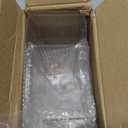 "Set of 3 Shower Caddy & Cabinet Door Organizer - Wall Mounted Shower Shelves with Adhesive, Stackable Plastic Shower Organizer, Clear Bathroom Organizers for Kitchen, Pantry (BPA Free, Large)"