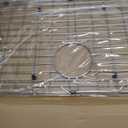 29.3 in. x 15.4 in. Rear Drain Kitchen Sink Bottom Grid with Supersoft Silicone Feet in 304 Grade Stainless Steel