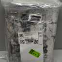 5x7 Area Rug Living Room Rug: Washable Modern Abstract Soft Thin Rug Indoor Floor No Slip Stain Resistant Carpet for Bedroom Dining Room Farmhouse Nursery Home Office - Black