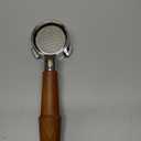 KNODOS 54mm Bottomless Portafilter Breville Compatible Rosewood Handle & Naked 18-21 Gram Filter Basket Included Fits Barista Express, Pro, Touch, Bambino Plus, Infuser, Duo Temp Pro Impress