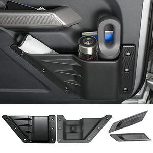 Mabett Front Door Pocket and Inner Door Handle Storage Organizer for Ford Bronco Accessories 2/4-Door 2026,2021-2025