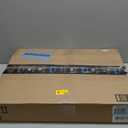 Tecmojo 1U 4-Post Vented Server Rack Mount Shelf,13.8in Deep with Adjustable Depth 13.8-23.6inch,Supports to 242 lbs,Universal Tray for 19 Inch AV/Network Equipment Rack,Black