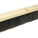 Weiler 42002 24" Block Size, Black Horsehair Fill, Fine Sweep Floor Brush,Natural