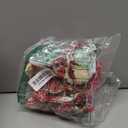 SOLY HUX Women's Boho Floral Print Halter Swimsuit Tie Back High Cut Bikini Set 2 Piece Bathing Suit, Small