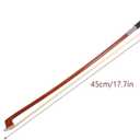 BESPORTBLE Violin Bow with Real Horse Hair and Red Sandalwood for 1/10 Size Violin - Comfortable Practice Bow for Beginners with Great Balance and Weight Distribution