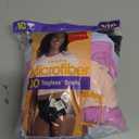 Hanes Womens Cool Comfort Microfiber Brief Underwear, 10-pack Size 9/2XL