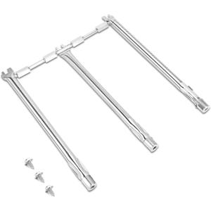 69787 Grill Burner for Weber Grill Parts Replacement, 18 Inch Stainless Steel Gas Grill Burner Tubes for Weber Spirit 300 and GS4, Spirit II E310 E320 E330 S310 S320 S330 with Front Control