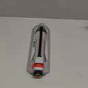 Eden 94110 Heavy Duty Metal Oscillating Sprinkler, Covers Up to 3,315 sq. ft., 18 Precision Nozzles, Adjustable Range, Quick Connect Bundle, Silver, Red, Black