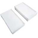 Cabin Air Filter,Compatible with BMW 2011-2017 X3 xDrive28i, 2011-2017 X3 xDrive35i, 2015-2018 X4 xDrive28i, 2015-2016 X4 xDrive35i, Replaces 64119237159, Set of 2