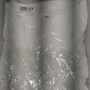 SOUWINEMYI Womens Cap Sleeve T Shirts V Neck Casual Tops Oversized T-Shirt Summer Trendy Lightweight Loose Fit Basic Tees (White, XXL)