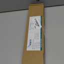 Turquoize Magnetic Curtain Rod 2 Pack Magnetic Curtain Rods For Metal Doors With Adjustable Length from 09 inch to 16 inch with Petite Ball for Small Window Door, White, 2 Pack