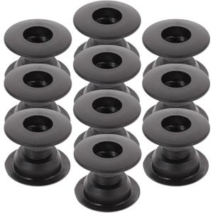 Table Foosball Bushings,10Pairs Table Football Board Bearings, Football Bearing Rods Foosball Table Machine Accessories, Foosball Table Shafts Covers Parts (Hole Diameter 16mm)