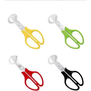 Quail Egg Scissors 8 Color - 16 Pack Stainless Steel Quail Egg Cutter Peeler Opener Shears Tool for Kitchen (Multicolor) 