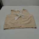 Imily Bela Womens Sweater Vest Top Summer Bow Tie Back Sleeveless Casual Knit Crop Tank Tops L