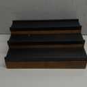 Cologne Organizer for Men: with Drawer, 3 Tier Wooden Cologne Stand Desktop Perfume Display Shelf, Bedroom Dresser Makeup Lotion Jewelry Storage Organizer