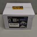 (50 Pack) BESTTEN USWP6 Matte Snow White Screwless Wall Plate, 1 Gang Switch Plate, Decorator Receptacle Outlet Cover, H4.69 x W2.91