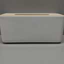 Wood Tissue Box Cover Gloves Box Holder Wooden Rectangular Tissue Box Holder for Storage on Bathroom Vanity, Countertop, Bedroom Dresser (Large(10.2 x 5.1 x 4.5))
