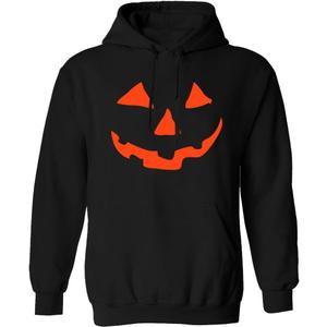 Arvilhill Mens Halloween Pumpkin Hoodies Funny Skeleton Sweatshirts (S-3XL) (Black, S)
