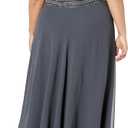 J Kara Womens Plus Size Jacket Dress with Beaded Trim (Blue)