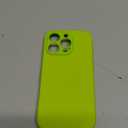 Magnetic for iPhone 14 Pro Max Case, Compatible with MagSafe, [Full Camera Protection][Screen Protector] Silicone Shockproof Protective Phone Case for iPhone 14 Pro Max, Fluorescent Green