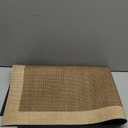 Ultra Thin Door Mat Indoor Entrance, 1/10 in Thin Door Mats for Inside Entry, Non-Slip Rubber Backing Washable Doormat, Fade Resistant, Absorbent, Low Profile Dirt Trapper, 30"X17",Brown (1'5" x 2'6" (Rectangular), Twilight Citrus)