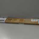 Door Sweep Brush Aluminum, 2 x 48 Inch, Brown, 2 Set