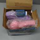 JOYIN 2 Bubble Guns with 2 Bottles Refill Solution, Bubble Machine Gun for Kids, Toddlers, Party Favors, Summer, Outdoors Activity, Wedding, Easter, Birthday Gift (Pink+purple)