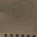 TV Surrounds Sound Bar, Bl2CK4