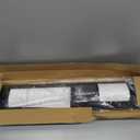 Black Adjustable Fireplace Hood for 28 to 48" Fireplace Hood Heat Shield Equipped with Insulation Cotto