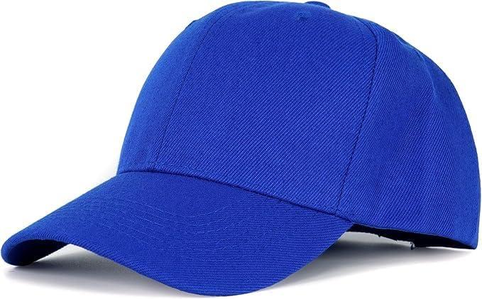 Edoneery Men Women Baseball Cap-Low Profile Adjustable Washed Cotton Golf Dad Hat, Dark Blue
