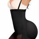 Lover-Beauty Fajas Colombianas Shapewear for Women Tummy Tuck Compression Garment Butt Lifting Shapewear (Medium, Black)