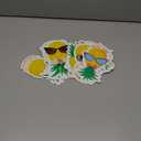 Xuhal 12 Pcs Pineapple Magnets Cruise Door Decorations Magnetic Tropical Pineapple Decals Decor Cruise Door Refrigerator Car Magnets Stickers for Cabin Summer Party Car Accessories