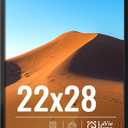 LaVie Home 22x28 Picture Frame for Wall Display, 22x28 Black Picture Frame with HD Plexiglas, 22 x 28 Poster Frame 1 Pack, Display Frame for Vertical or Horizontal, Classic Collection