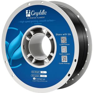 Gryddle 3D Printer Filament 1.75 mm 1 kg, 4 Pack, Beige, Rose, Grey, Brown