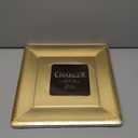 Silver Spoons ELEGANT DISPOSABLE CHARGER PLATES - Beaded Rim - Made of Premium Carstock Materials - 13', 10 PC, Gold - Square