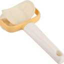 TOPINCN Rolling Cookies Cutter Biscuit Maker Dough Rolling Cutter for Cookie Dumpling Cake DIY Decorating Tools (round)