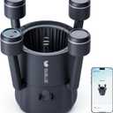 (2026 Upgrade) BUBLUE BuVortex V5 Pool Skimmer Robot,Pool Surface Skimmer Robot with App Control,5L Filter,Dual Cleaning Modes,AI Navigation,Ideal for In-Ground & Above-Ground Pools,Dark Gray