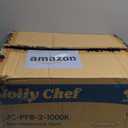 JOLLY CHEF 2lb Paper Food Trays, 1000 Pack Disposable Paper Boat, Kraft Serving Boats, Food Holder Trays for Snacks French Fries Nachos Hot Dog Tacos BBQ Party