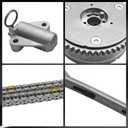 Timing Chain Kit with VVT Camshaft Sprocket for Hyundai Elantra 2017-2020, Kona 2018-2021, Veloster 2019-2021,for Kia Forte 2017-2022 2.0L 243502E700 243702E020 Intake & Exhaust Sprocket