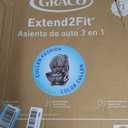 Graco Extend2Fit 3-in-1 Convertible Car Seat, 3 Modes – Rear Facing, Forward Facing Baby Car Seat and Highback Booster Seat, Adjustable Extension Panel for Extra Legroom, Cullen Manufacturing date: 2026