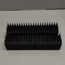 Bird Spikes, 18.7 Feet Bird Guard Spikes for Squirrel Cat Raccoon and Other Small Animals, Pigeon Spikes for Outdoor Fences and Roofs, Durable Plastic Bird Barrier Strips(20 Pack)