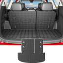 Powoq Cargo Mat Compatible with 2020-2025 Kia Telluride Trunk Mat Cargo Liner TPE Back Seat Protector Trunk Liner Replacement for 2020-2025 Kia Telluride Accessories