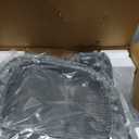 UPFAS Automatic Cat Litter Box Self Cleaning - APP Control - Weight Monitoring - Ultra-Quiet, Medium Cats and Kittens Litter Box, Safe Anti-Pinch【Assembly Required】- Light Grey