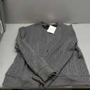 Women's Zip up Sweatshirt Jacket Stand Collar Hoodless Outerwear Casual Coat with Pockets (Medium, Darkgrey)