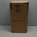 6 Pack Flower Buckets 9.84 Inch Plastic Flower Vases Modern Round Vases for Centerpieces Floral Display Decorative Buckets for Table Home Wedding Decorations (Pure White)