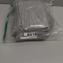 LOVQUE Light Grey Cotton Duvet Cover Twin Size, Linen Like Natural Bedding Set with Zipper Closure (No Comforter), 68x90 Inches