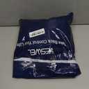 Incontinence Underwear Long Leg For Men, 100ML Absorbent Cotton Washable Leak-Proof Reusable Boxer Brief 3 Pack (US, Alpha, Large, Regular, Regular, Black)